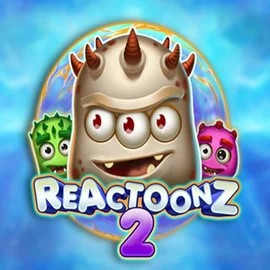 Reactoonz 2 game by Play’n GO – logo hosted on Imperial Wins Casino